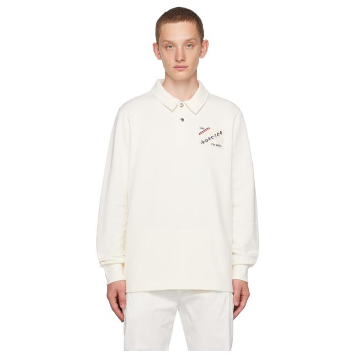 Off White Patch Long Sleeve Polo울랄라 편집샵