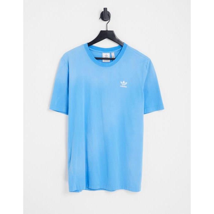 Adidas Originals 아디다스 오리지널 에센셜 가먼트 다이드 티셔츠 블루울랄라 편집샵