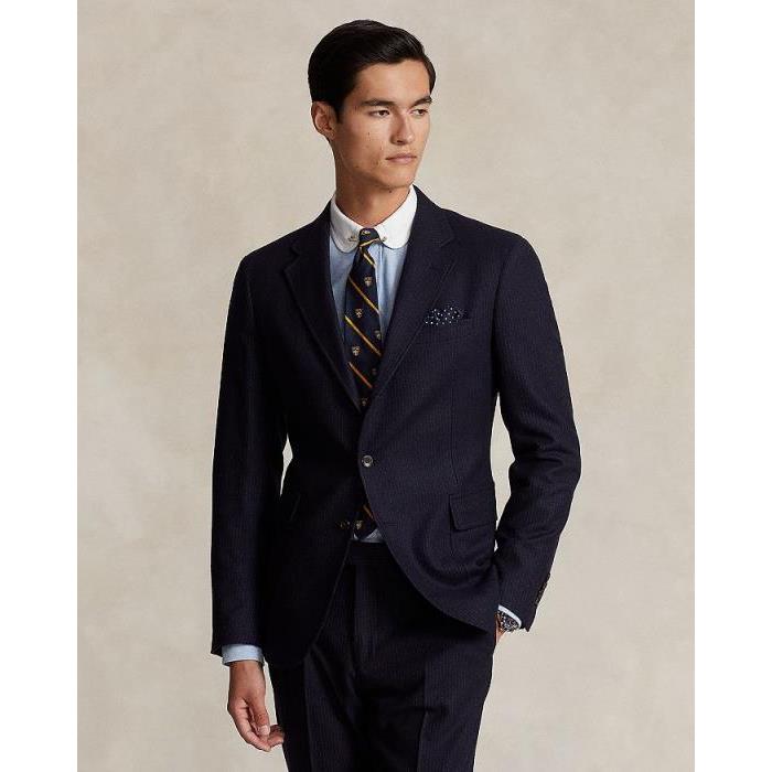폴로 랄프로렌 Polo Ralph Lauren Narrow PIN스트라이프 Wool Twill Trim 핏 Suit NAVY울랄라 편집샵