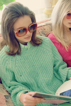 [Wildfox Couture:와일드폭스] 벨리 스웨터 (2가지색상)울랄라 편집샵
